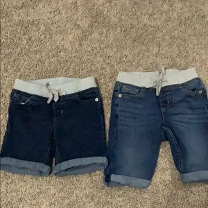Justice Girls size 8 slim shorts